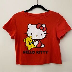 HELLO KITTY by Sanrio cropped T-shirt